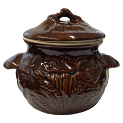 Keramický hrniec huby 3L