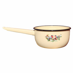 Smaltovaný sitko žltý (snegiri) 1,5L