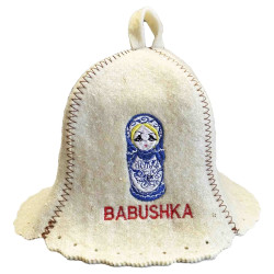 Čiapka na banju (saunu) Babuška