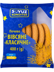 Ovsené sušienky Klasické 400g Soyuz