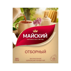 Čaj čierny OTBORNY 100*2g Mayskij