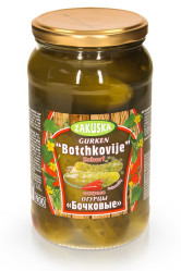 Nakládané okurky Pálivé 830g Zakuska