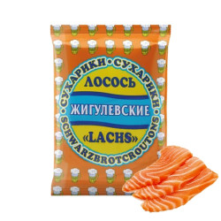 Suchariky s príchuťou lososa 50g Zhigulevskie