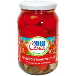 Nakládana rajčata pálivi Moja Semja 430g