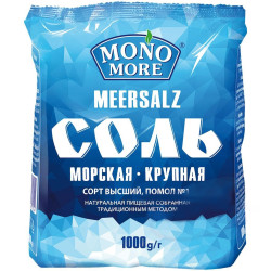 Morská soľ 1000g Mono More