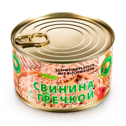 Bravčové mäso s pohánkou 400g