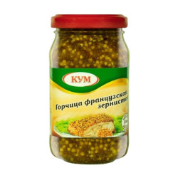 Horčica francúzska granulovaná 210g Kum