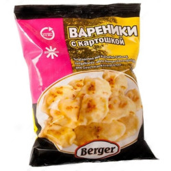 Vareniky so zemiakmi BERGER 500g