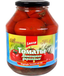 Rajčata s koprem 1630g Emela