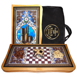 Šaški, nardy, šach 3v1 