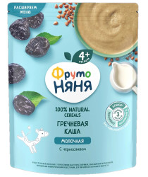 Pohánková kaša so slivkami 200g Fruto Nyanya