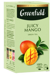 Zelený caj Juicy Mango 20*1,7 Greenfield
