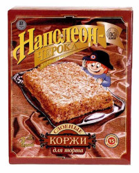 Listové korži na dort napoleon 400g