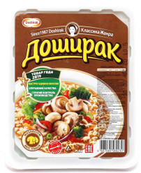 Doširak Cestoviny s hubami a zeleninou 90g