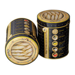 Údený šproty Assorti (5 * 160g) 800g Brivais Vilnis