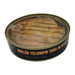 Grilovaný tuniak v olivovom oleji 160g Brivais Vilnis