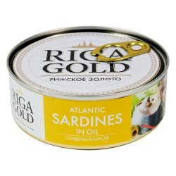 Atlantická sardina Riga Gold 240g