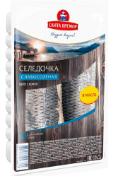 Filety sleďa v oleji Santa Bremor 240g