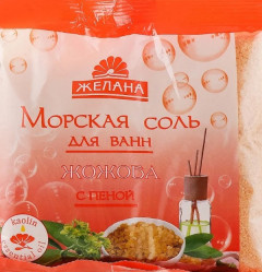 Morská kúpeľová soľ ŽOŽOBA s penou 500g Želana