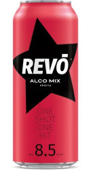 Energetický nápoj Cherry 0,5L REVO