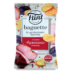 Suchariky s príchuťou pikantná šunka 60g Flint