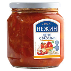 Lečo s fazuľami 460g Nežín
