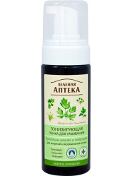 Čistiaci pena na pleť tonizujúcu 150ml  Zelenaya Apteka