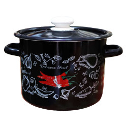 Smaltovaný kastról 4,5L Pepper