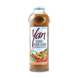Rakytník s broskýň a jablkom Yan 930ml