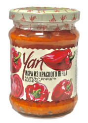 Pomazánka z červené papriky 250g Yan
