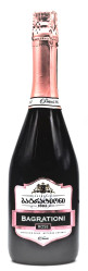Šumivé ružové víno polosladké Bagrationi 0,75L