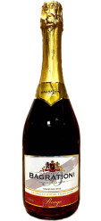 Polosladké šumivé víne Bagrationi ružové 0,75L
