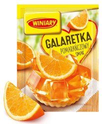 Želé s pomarančovou príchuťou 75g Galaretka Winiary