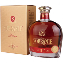 Brandy SOBRANIE 10-ročný 40% 0,5l