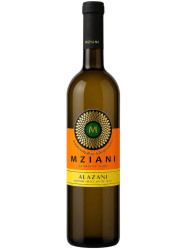 Biele polosladké víno Alazani 0,75L Mziani