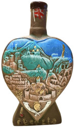 Červené suché víno Saperavi Heart 0,75L Alc.12.5%