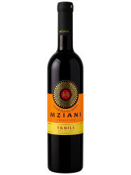 Červené sladké víno Tkbili 0,75l Mziani
