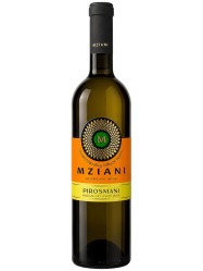 Biele polosuché víno Pirosmani 0,75L Mziani