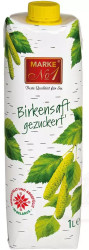 Brezový džús s cukrom 1l Marke