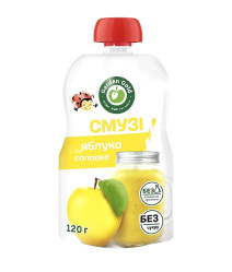 Sladké jablko smoothie s dužinou 120g Garden Gadz