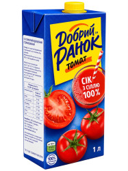 Paradajková šťava 1L Dobré ráno