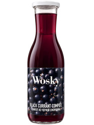 Kompot z čiernych ríbezlí 1L Wosky