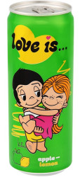 Sýtený nápoj s príchuťou citrón jablko 0,33L Love is...