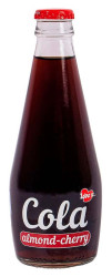 Sýtený nápoj Cola s príchuťou mandle a čerešne 0,3L Love is...