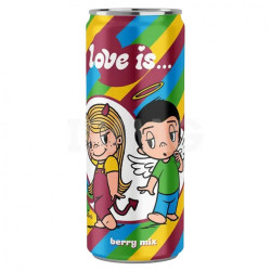 Nápoj perlivý s príchuťou lesných plodov 0,33l Love is...