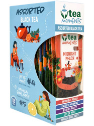 Čaj Assorted Black Tea 33,6g 5 príchutí × 3 vrecúška Tea Moments