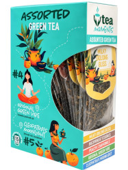 Čaj Assorted Green Tea 33,6g, 5 príchutí × 3ks Tea Moments