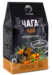 Čajový nápoj Čaga s rakytníkem 80g Alteja