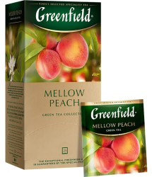 Zelený čaj Melón Broskyňa 25x1,8g Greenfield
