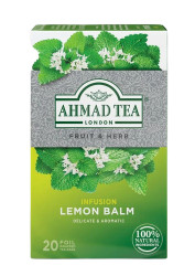 Bylinkový čaj Lemon Balm 30 g 20×1,5 g Ahmad Tea
